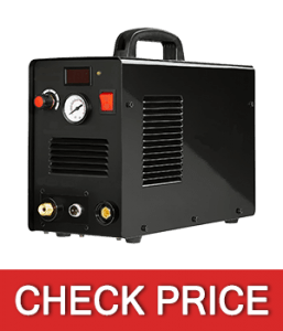 PrimeWeld 50A Air Inverter Plasma Cutter, Portable Plasma Cutting Machine, Premium, and Rugged Plasma Cutter Kit, Automatic Dual Voltage 110V/220V AC with Plasma Torch, 1/2" Clean Cut, CUT50D