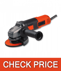 BLACK+DECKER Angle Grinder Tool, 4-1/2-Inch, 6 Amp (BDEG400)