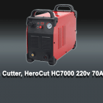 CNC Plasma Cutter, HeroCut HC7000 220v 70Amps Non-HF Blowback Pilot Arc Non-Touch Arc Starting Inverter 50/60Hz Clean Cut 3/4'', Easy Work With CNC table. (HC7000 220V)